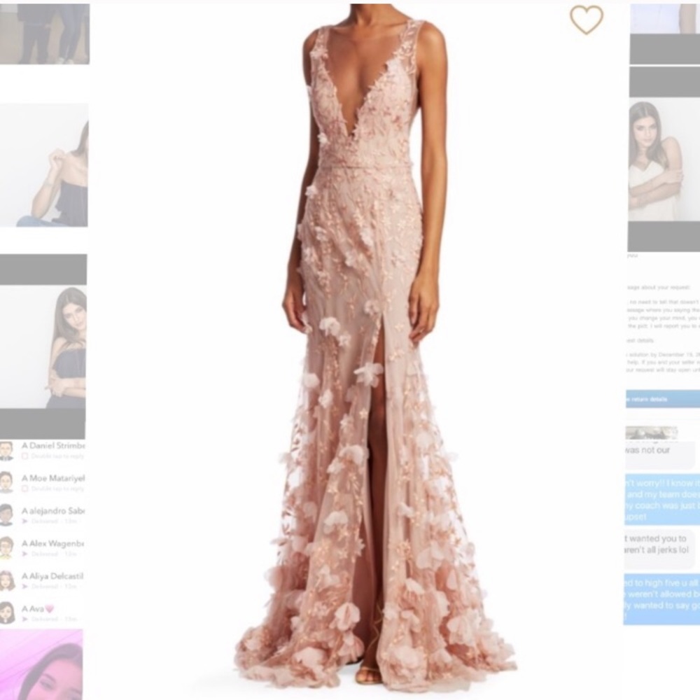 Marchesa Note dress
